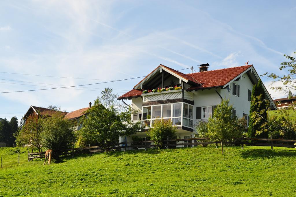 Ferienwohnung Unglert Wertach Buitenkant foto